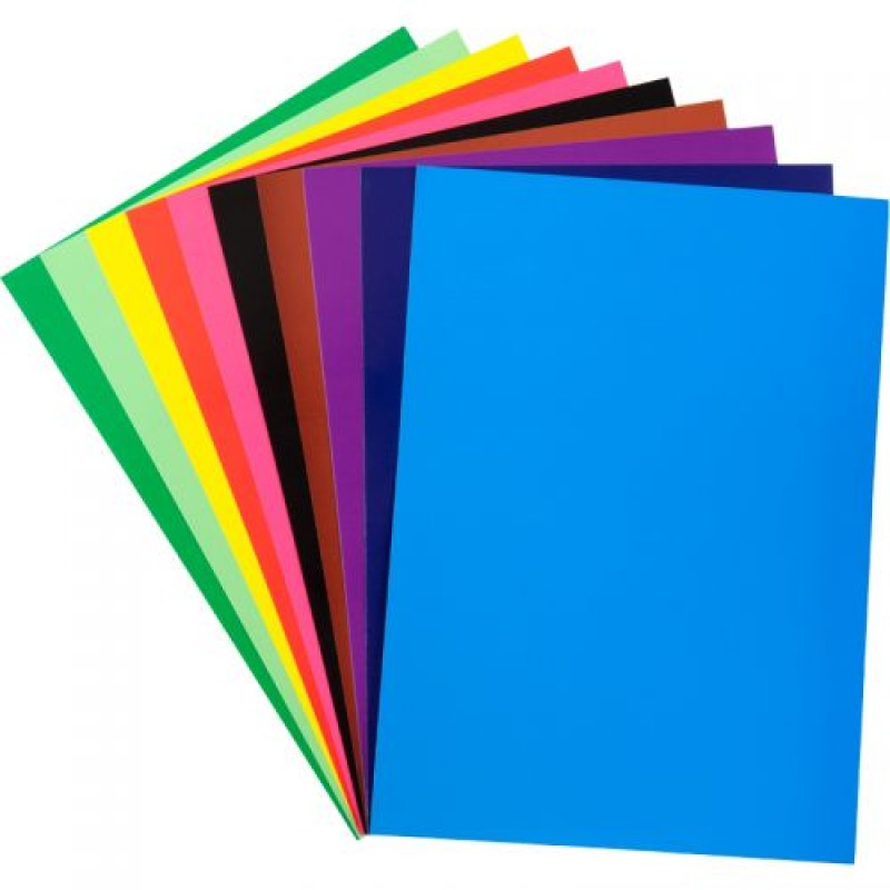 Самоклеющаяся цветная бумага А5 "Jolliers", 10 листов