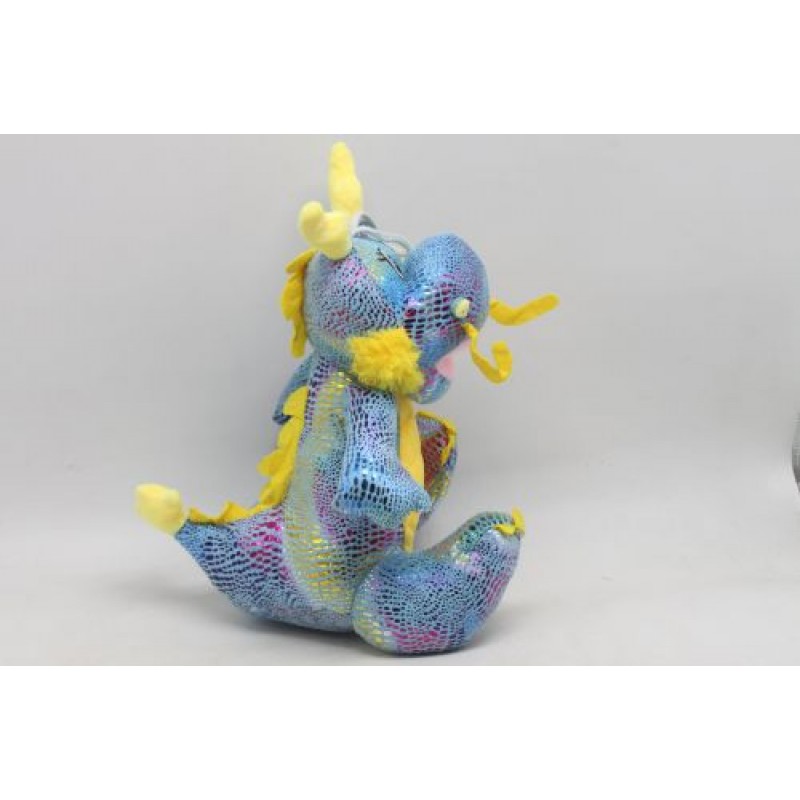 Мʼяка іграшка "Дракон", блакитний (30 см) Текстиль Блакитний (222772)