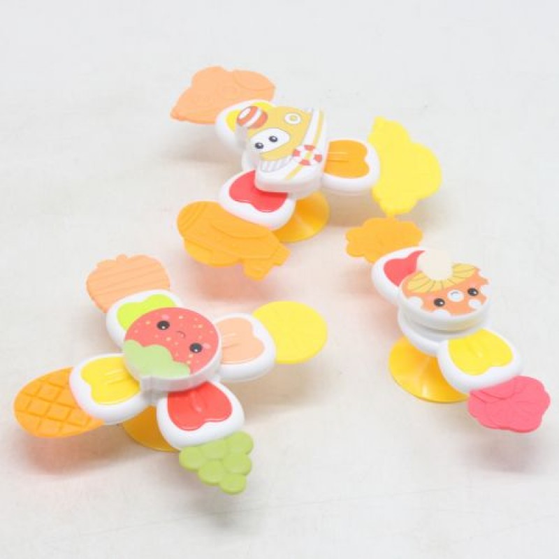 Набір іграшок на присосках "Веселі спінери" Комбінований Різнобарв'я (223902)