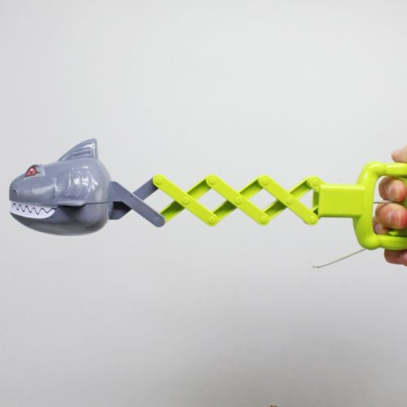 Роборука механічна вистрибуюча "Акула" Пластик Зелений (225594)