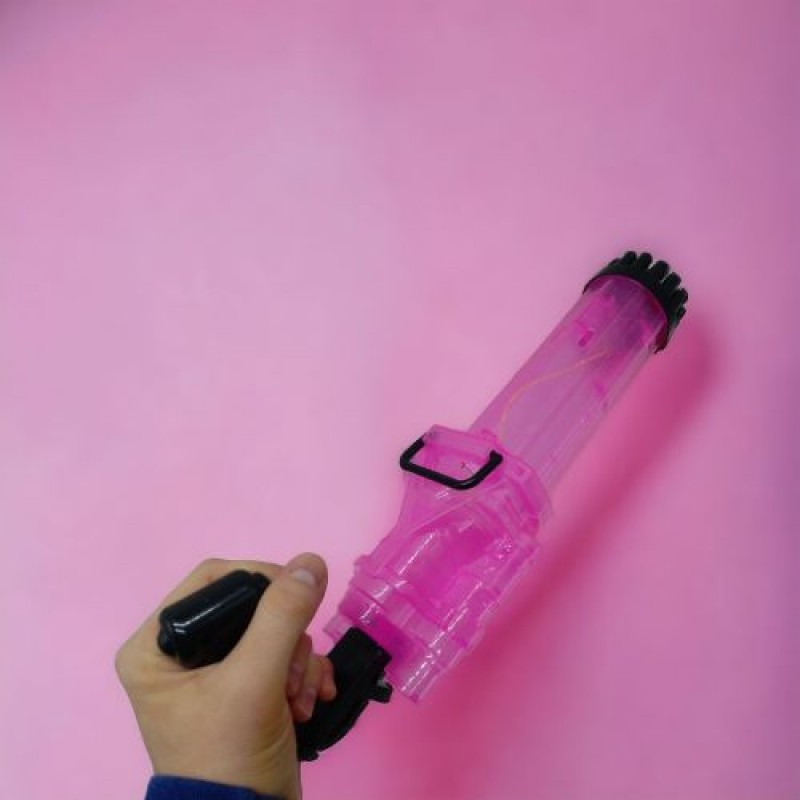 Автомат з мильними бульбашками (рожевий) Пластик Рожевий (236355)