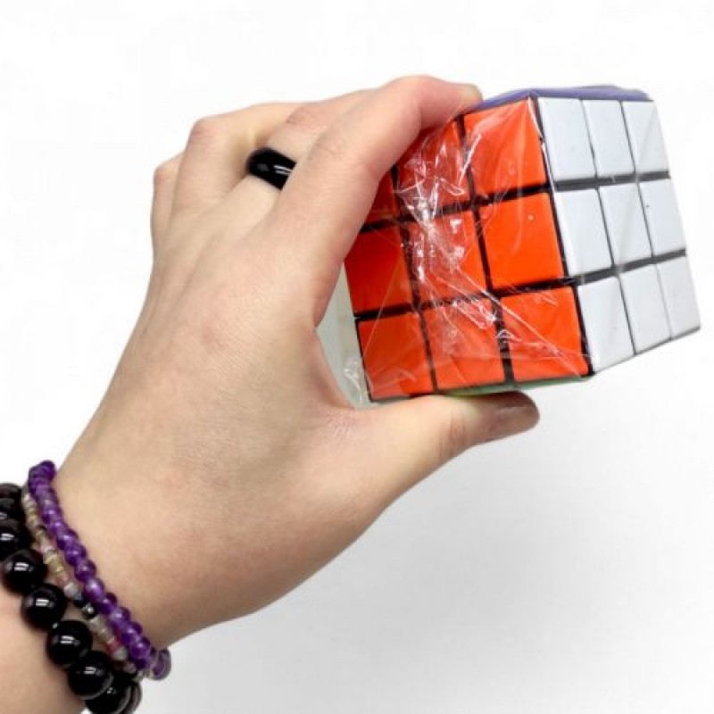Кубик Рубіка "Мега Куб IQ", 3x3; 5,5 см Пластик Різнобарв'я (237888)