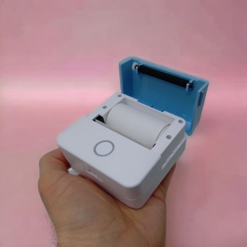 Портативний термопринтер "Portable mini printer" (рожевий) Комбінований Рожевий (238820)
