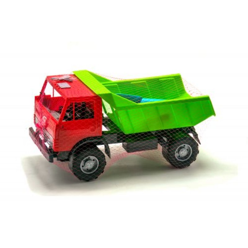 Вантажівка з пісочним набором (червоний) Пластик Червоний (105783)