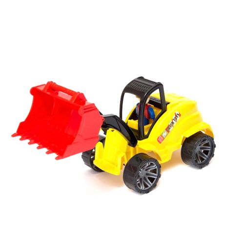 Машинка "М4 навантажувач" (жовта) Пластик Жовтий (105785)