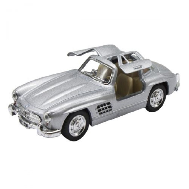 Машинка "Mercedes-Benz 300 SL" (срібляста) Метал Сріблястий (115394)
