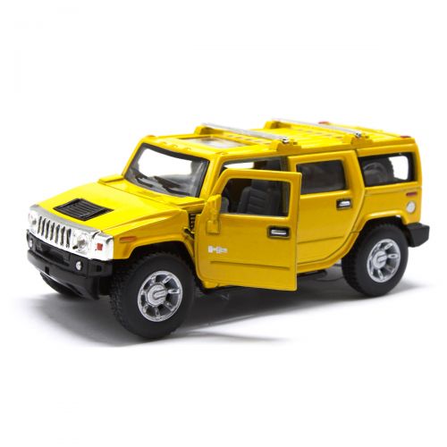 Машинка "Hummer H2" (жовта) Метал Жовтий (115462)