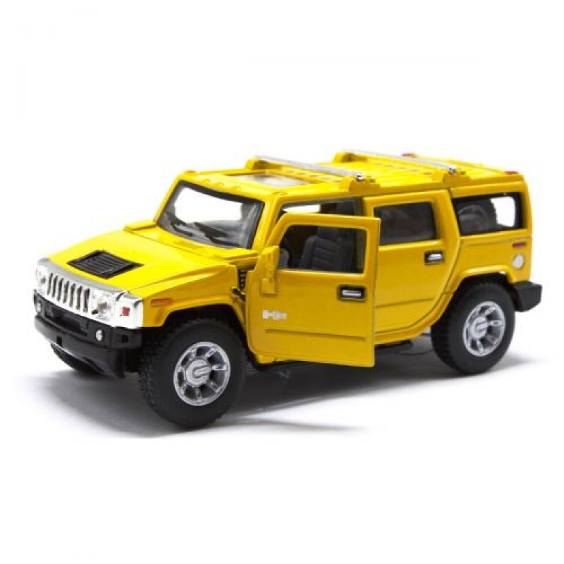Машинка KINSMART "Hummer H2" (желтая) KT5337W