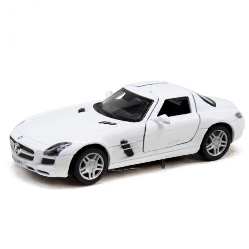 Машинка "Mercedes-Benz SLS AMG" (біла) Метал Білий (118571)