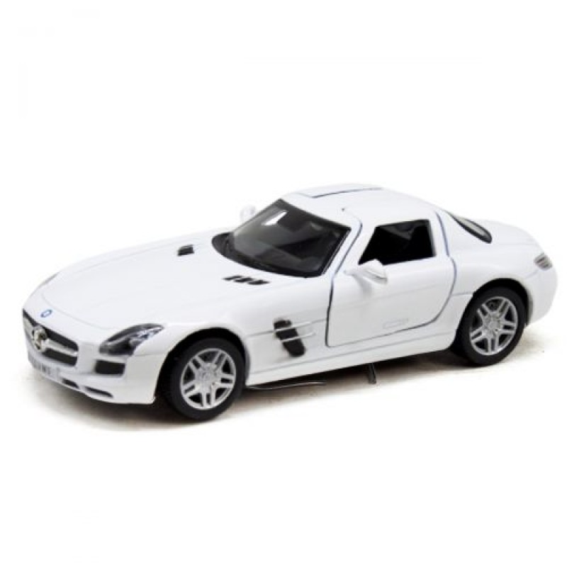 Машинка "Mercedes-Benz SLS AMG" (біла) Метал Білий (118571)