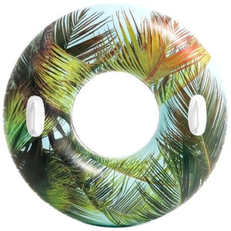 Надувной круг Цветочный,пальма 58263