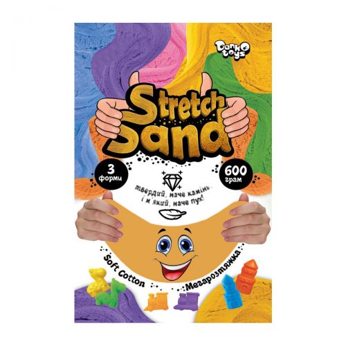 Креативна творчість Stretch Sand оранжевый STS-04-01U