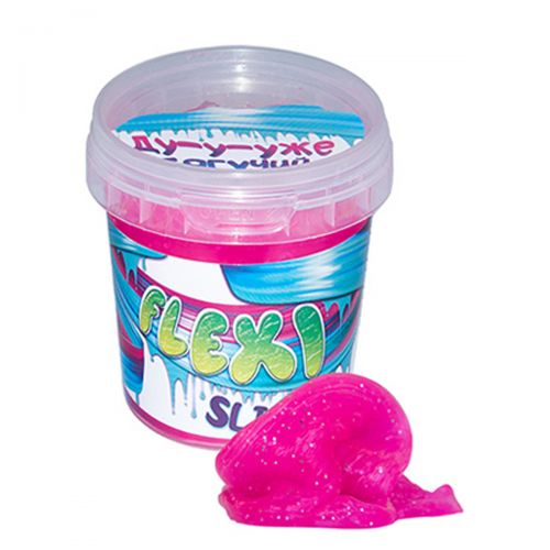 Слайм "Flexi Slime" 125 г, розовый 71833