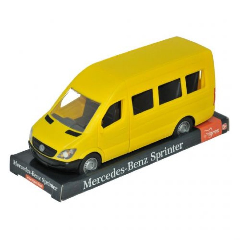 Автомобіль "Mercedes-Benz Sprinter", жовтий Пластик Жовтий (153847)