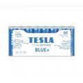 [AA BLUE+ 24M] Первинні елементи вугульно-цинкові з напругою 1,5В TESLA BATTERIES AA BLUE+ 24 MULTIPACK ( R06 / SHRINK 24 шт.)