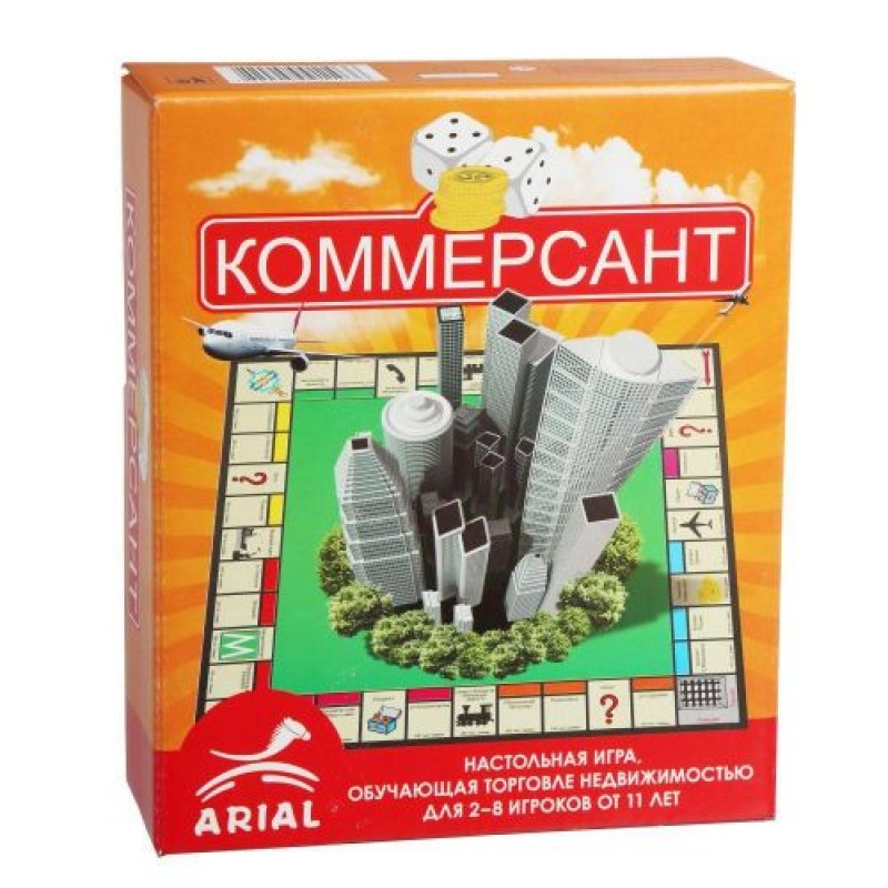 Настольная игра "Коммерсант"