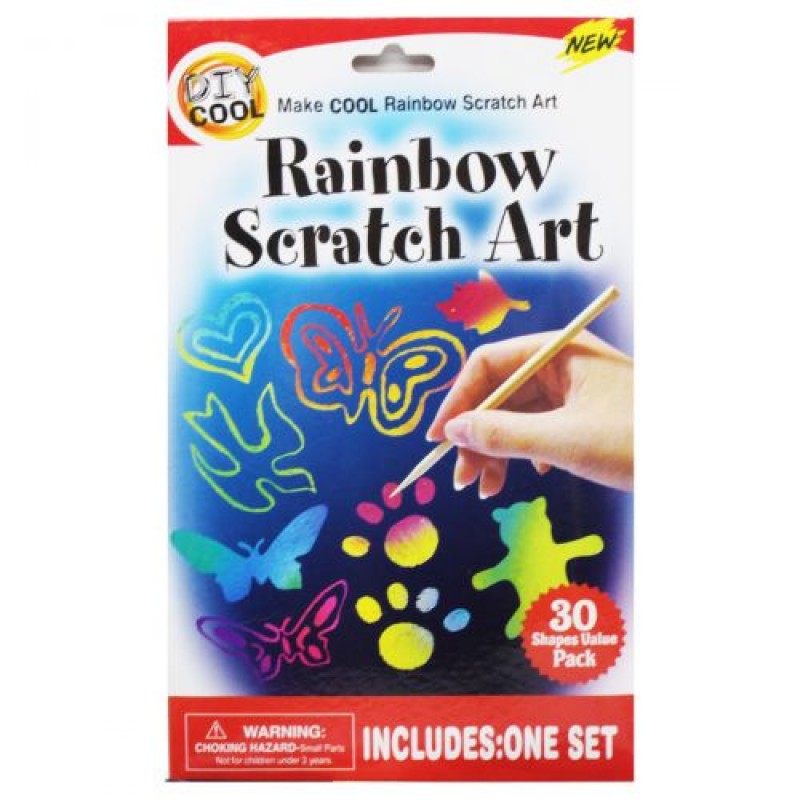 Гравюра "Rainbow Scratch Art" Вид 1