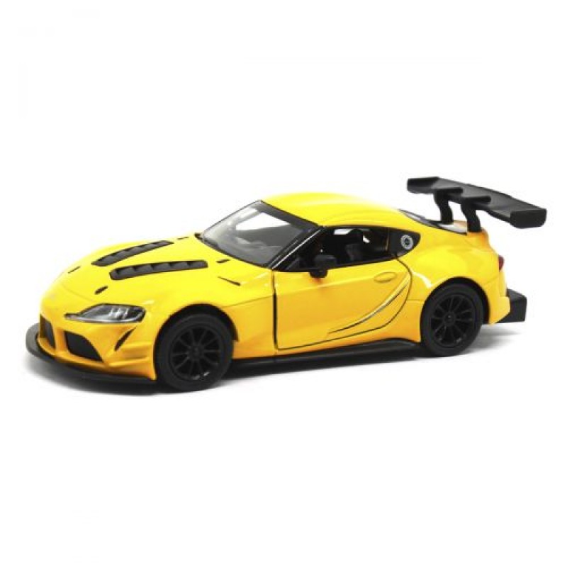 Машинка KINSMART "Toyota GR Supra Racing Concept", желтая