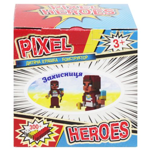 Конструктор "Pixel Heroes: Захисниця", 410 дет. Пластик Різнобарв'я (197798)