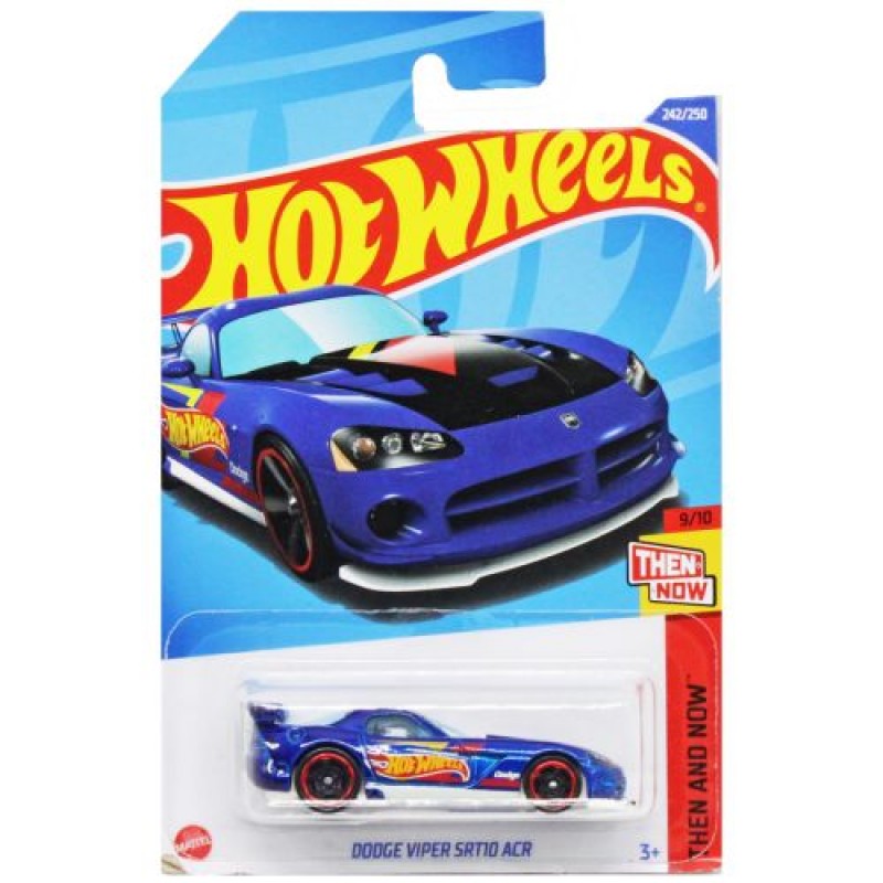 Машинка "Hot wheels: DODGE VIPER" (оригінал) Комбінований Синій (205696)