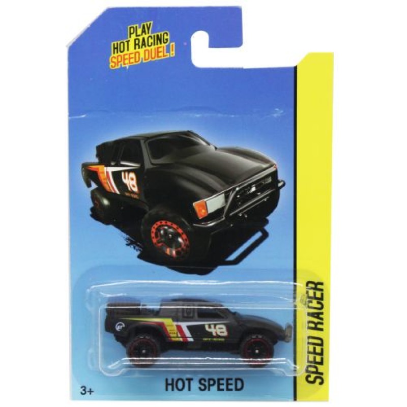 Машинка металева "Speed Racer: Чорна спортивна" Метал пластик Чорний (205714)