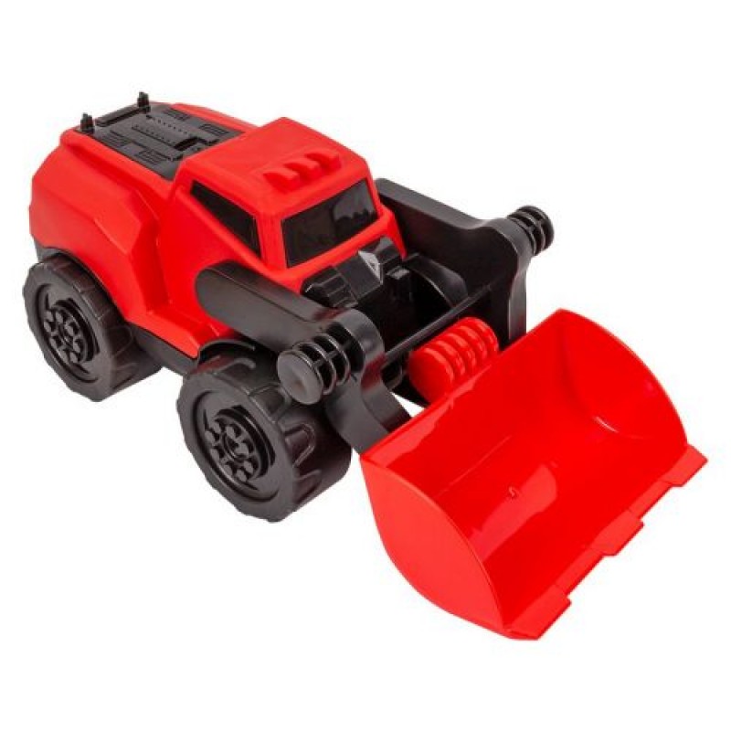 Машинка пластикова "Трактор", червоний Пластик Червоний (206804)