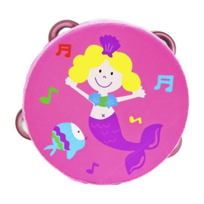 Деревʼяна музична іграшка "Бубон" (рожевий) Дерево Рожевий (207120)