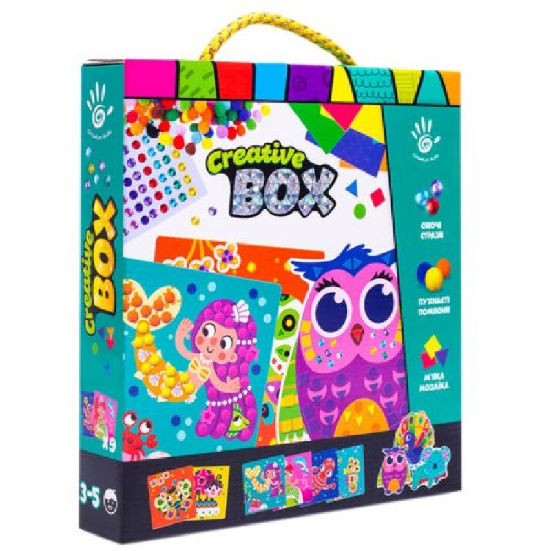Набір для творчості "Creative Box: Сова" (укр) Комбінований Різнобарв'я (210938)