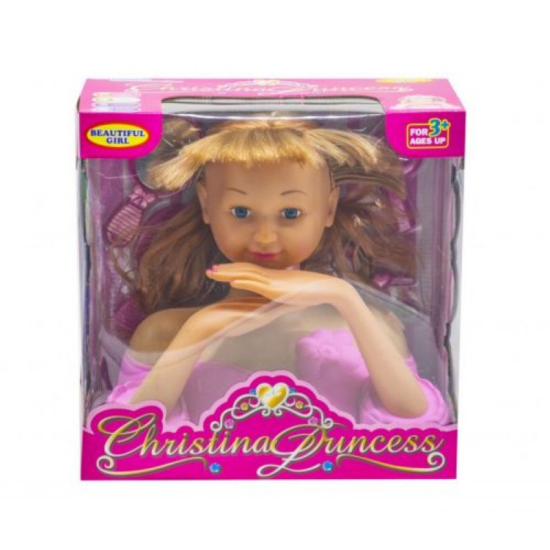 Уцінка. Манекен ляльки Христина з косметикою для зачісок - повреждена упаковка (211423)