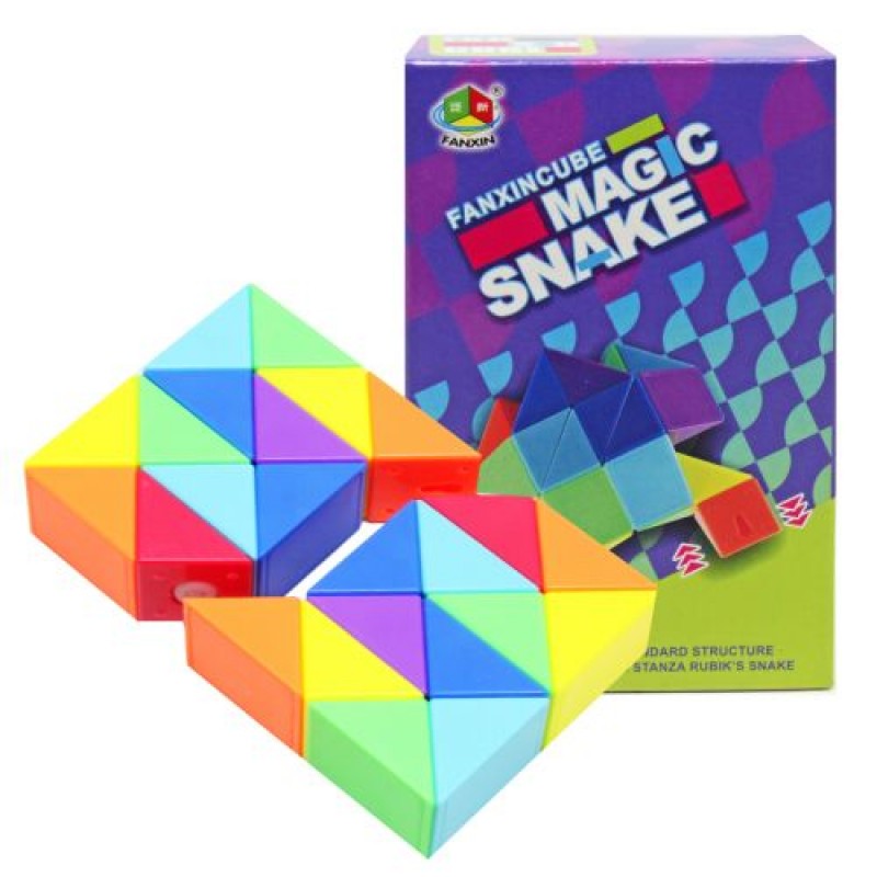 Гра-головоломка "Magic Snake Змійка", 2 штуки Пластик Різнобарв'я (221962)