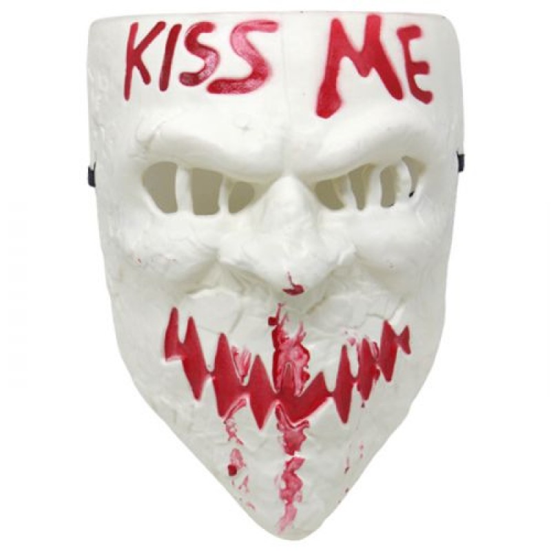 Маска "Kiss Me", білий Пластик Білий (222113)