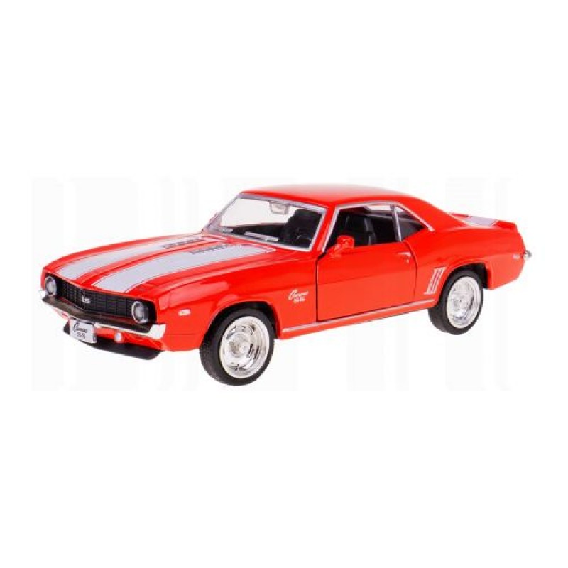 Автомодель - CHEVROLET CAMARO 1969 (червоний) (222466)