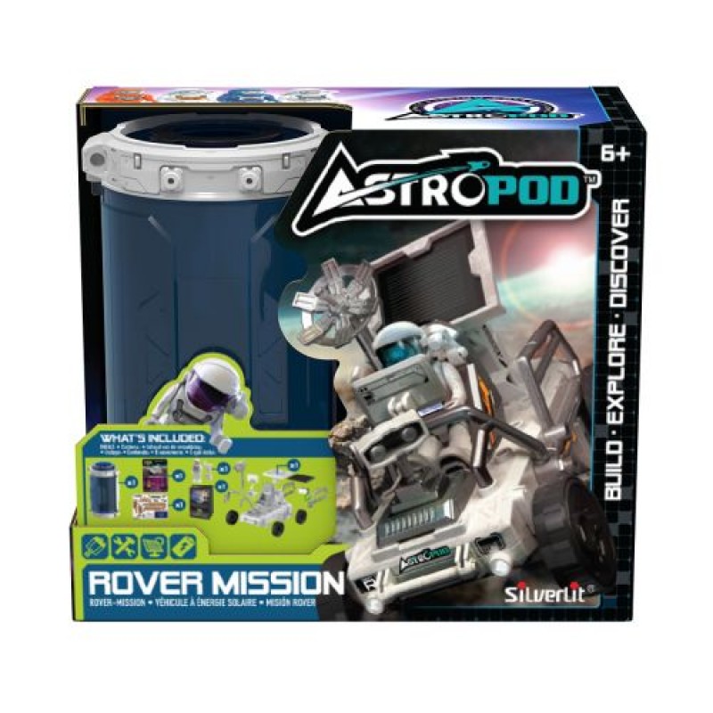 Ігровий набір з фігуркою "Astropod. Місія: Збери космічний ровер" Пластик Різнобарв'я (222479)