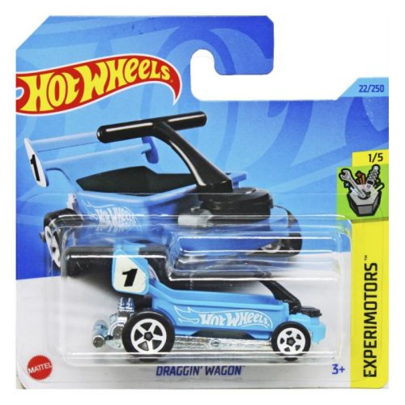 Машинка "Hot Wheels: Draggin Wagon" (оригінал) Металл Різнобарв'я (222833)