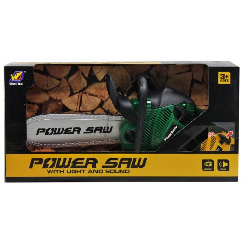 Бензопила на батарейках "Power Saw" (зелена) Комбінований Зелений (225584)