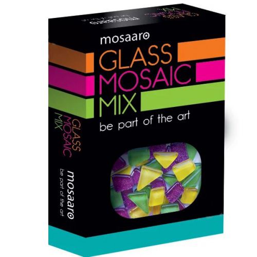 Creativity kit "Mosaic mix: green, yellow, glitter purple" MA5002 (227494)