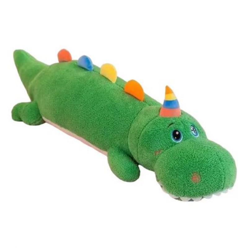 Мʼяка іграшка-обіймашка "Дракон", 130 см Комбінований Зелений (228095)