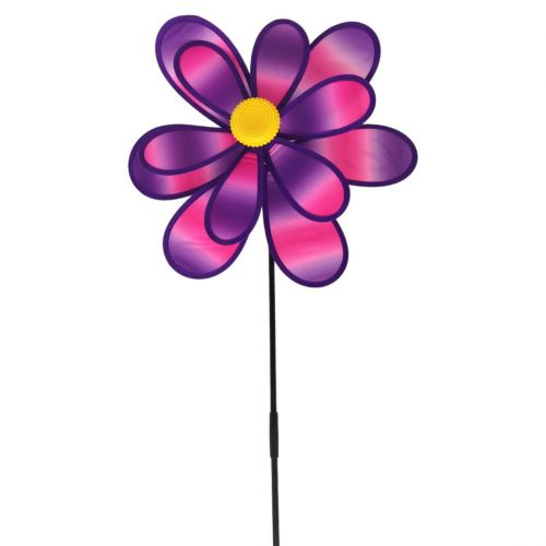 Вітрячок "Квіточка", діаметр 38 см, фіолетовий Комбінований Різнобарв'я (235287)