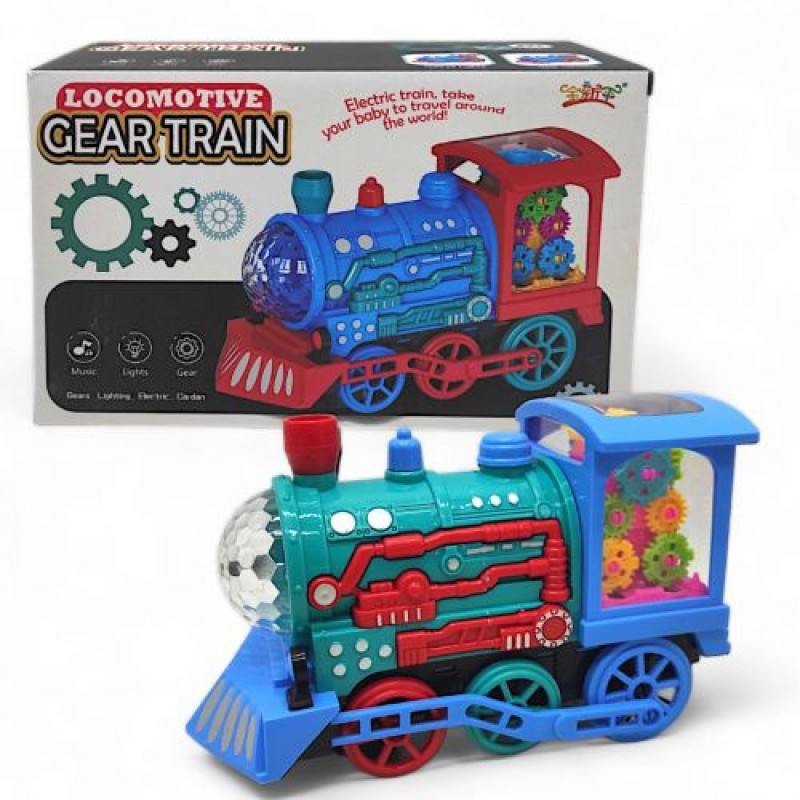 Інтерактивна іграшка з шестернями "Gear Train", вид 2 Пластик Різнобарв'я (237917)