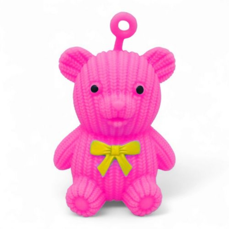 Іграшка-антистрес “Ведмедик”, піна (рожевий) Комбінований Рожевий (238391)