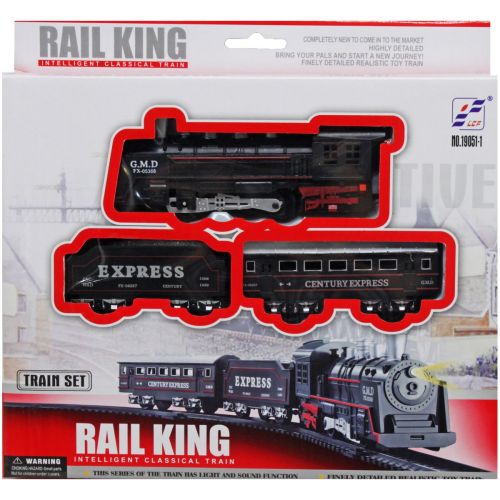 Уцінка. Залізниця "Rail King", світло, звук - пошкоджена коробка (240242)