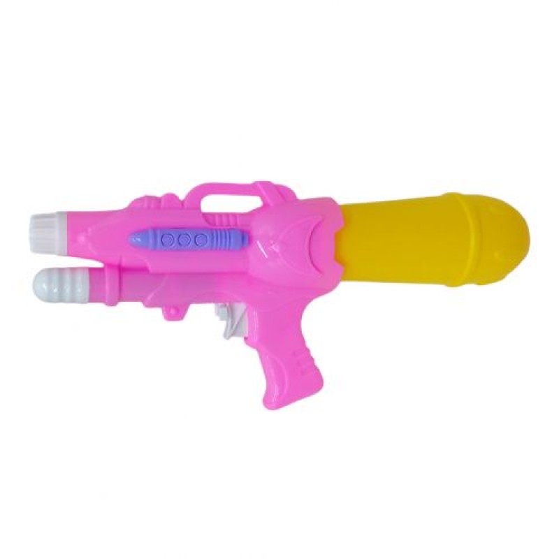 Водний пістолет з накачуванням (31 см.), рожевий Пластик Різнобарв'я (240817)