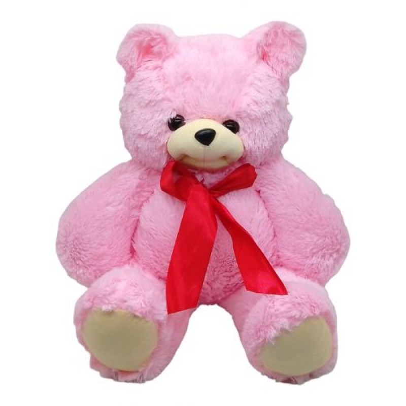 Мʼяка іграшка "Ведмідь Бонік" 70 см (80 за стандартом), рожевий (242371)