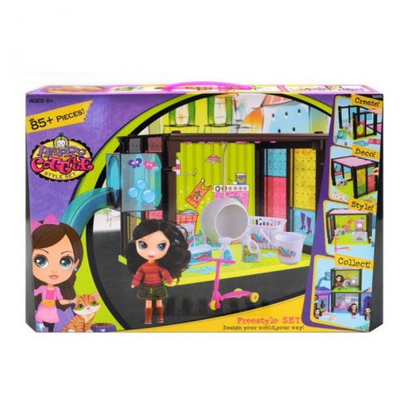 Ляльковий будиночок "Happy Cottage: пральня" Пластик Різнобарвний (32372)