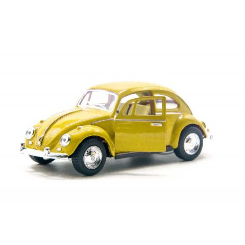Машинка KINSMART "Volkswagen Classical Beetle" (желтая)
