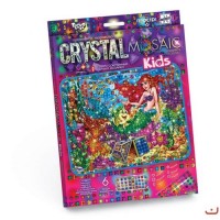 Набор для креативного творчества "CRYSTAL MOSAIC KIDS", "Русалочка" CRMk-01-05