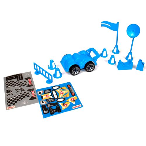 Іграшка-конструктор "Автоклуб", 31 деталь (синій) Пластик Синій (51999)