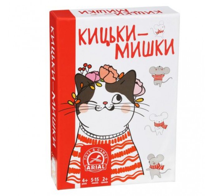 Настольная мини игра "Кошки - мышки"