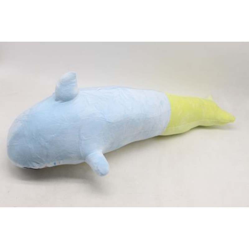 Мʼяка іграшка-обіймашка "Акула" (60 см) Текстиль Різнобарв'я (208334)