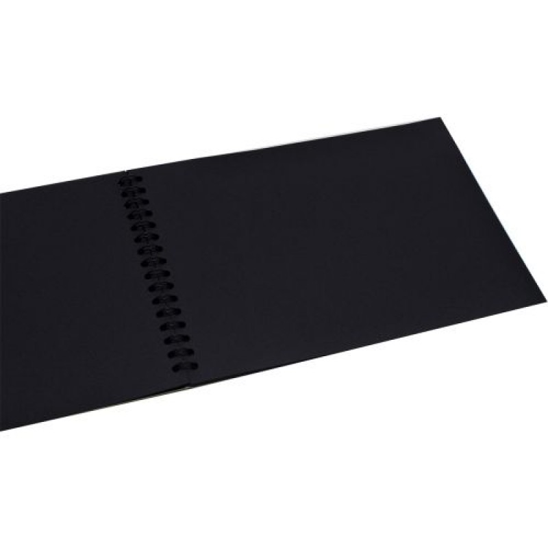 Скетчбук "BLACK: Перо павича" (24 арк) Папір Чорний (218534)